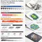 Art 116 PCS Drawing Kit, Complete Drawing Supplies with Sketch Pencils, Colored Pencils, Graphite, Charcoal Sticks, Professional Drawing Tools, and Paper Pads for Artists, Beginners, and Children
